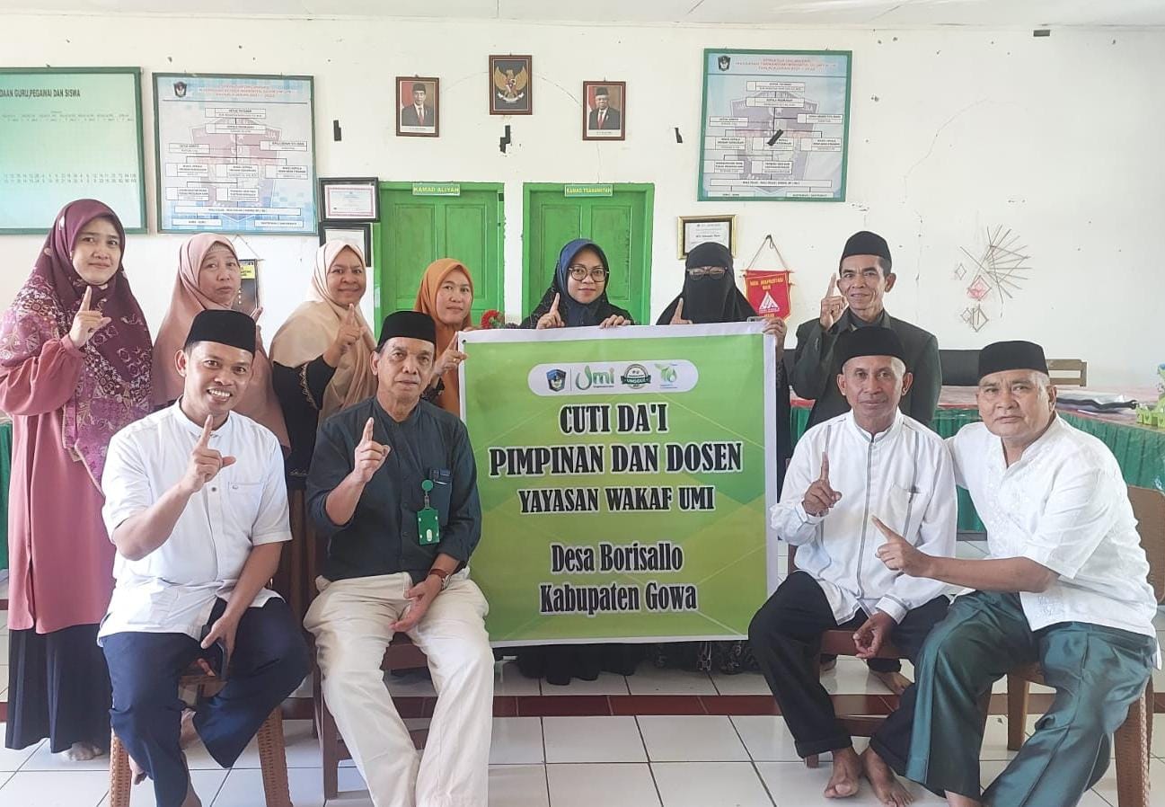 UPT PKD Sebar 16 Pimpinan dan Dosen UMI Cuti Dai di Empat Kabupaten