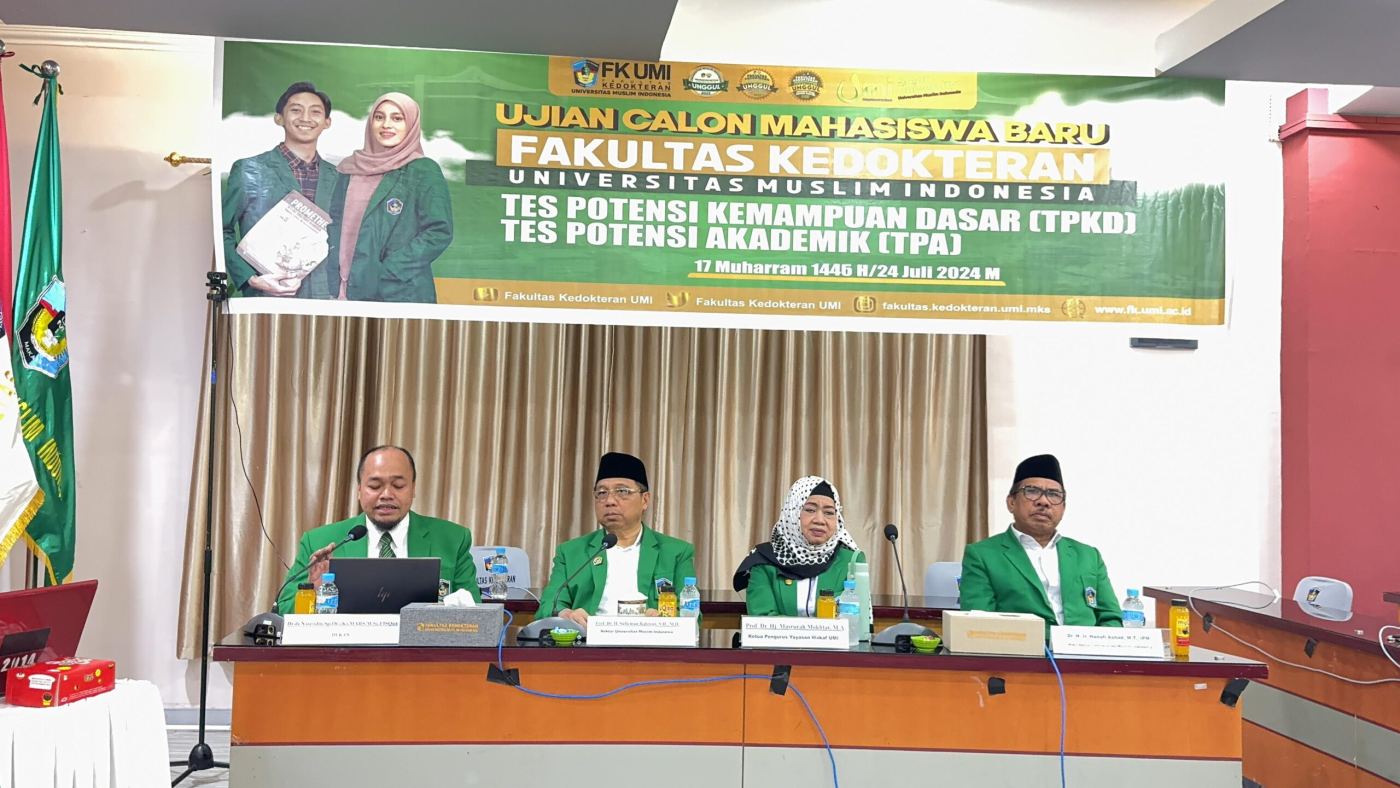 Ujian Camaba FK dan FF Digelar, Rektor UMI : Jangan Percaya Oknum Yang Menjanjikan Kelulusan