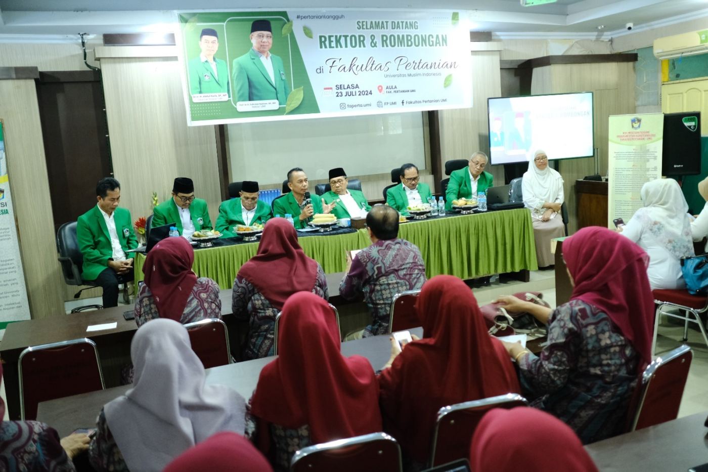Silaturahim Pimpinan UMI ke Fakultas Pertanian, Dekan: Kami Cukup Optimis dengan Internasionalisasi
