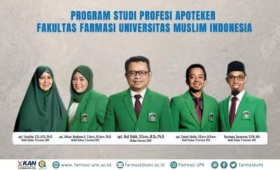 Hasil Ujian Kompetensi Nasional Mahasiswa Profesi Apoteker Farmasi UMI Capai 96,14%