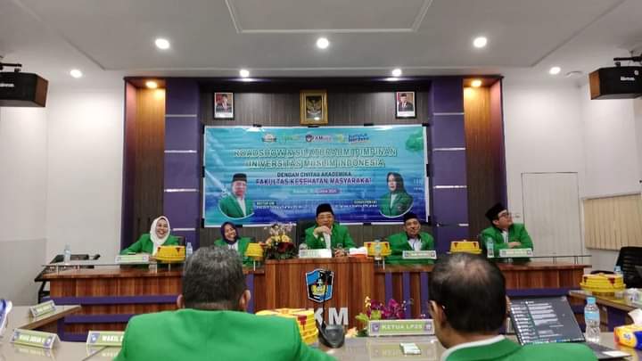 Silaturahmi Pimpinan UMI Dengan Civitas Akademika FKM-UMI, Rektor UMI Gaungkan Gerakan Bersama Wujudkan WCU