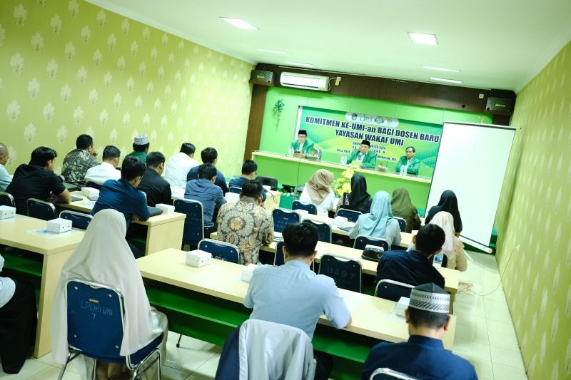 UPT-PKD UMI Gelar Pelatihan Komitmen ke-UMI-an Bagi Dosen Baru YW-UMI
