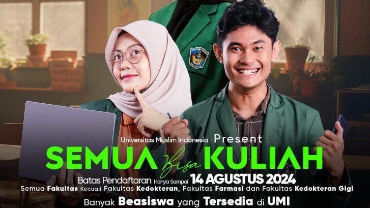 Tinggal Hitung Hari Pendaftaran Maba UMI Tutup, Ini Program Terbaru yang Didapat Jika Jadi Mahasiswa UMI