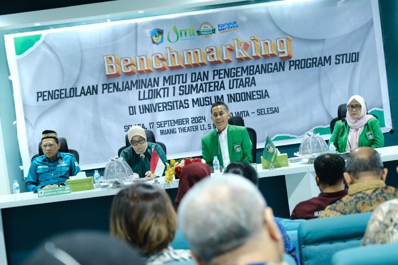 Diikuti Sejumlah PT, Rombongan LLDikti I Sumut Ingin Contoh Sistem Penjaminan Mutu UMI