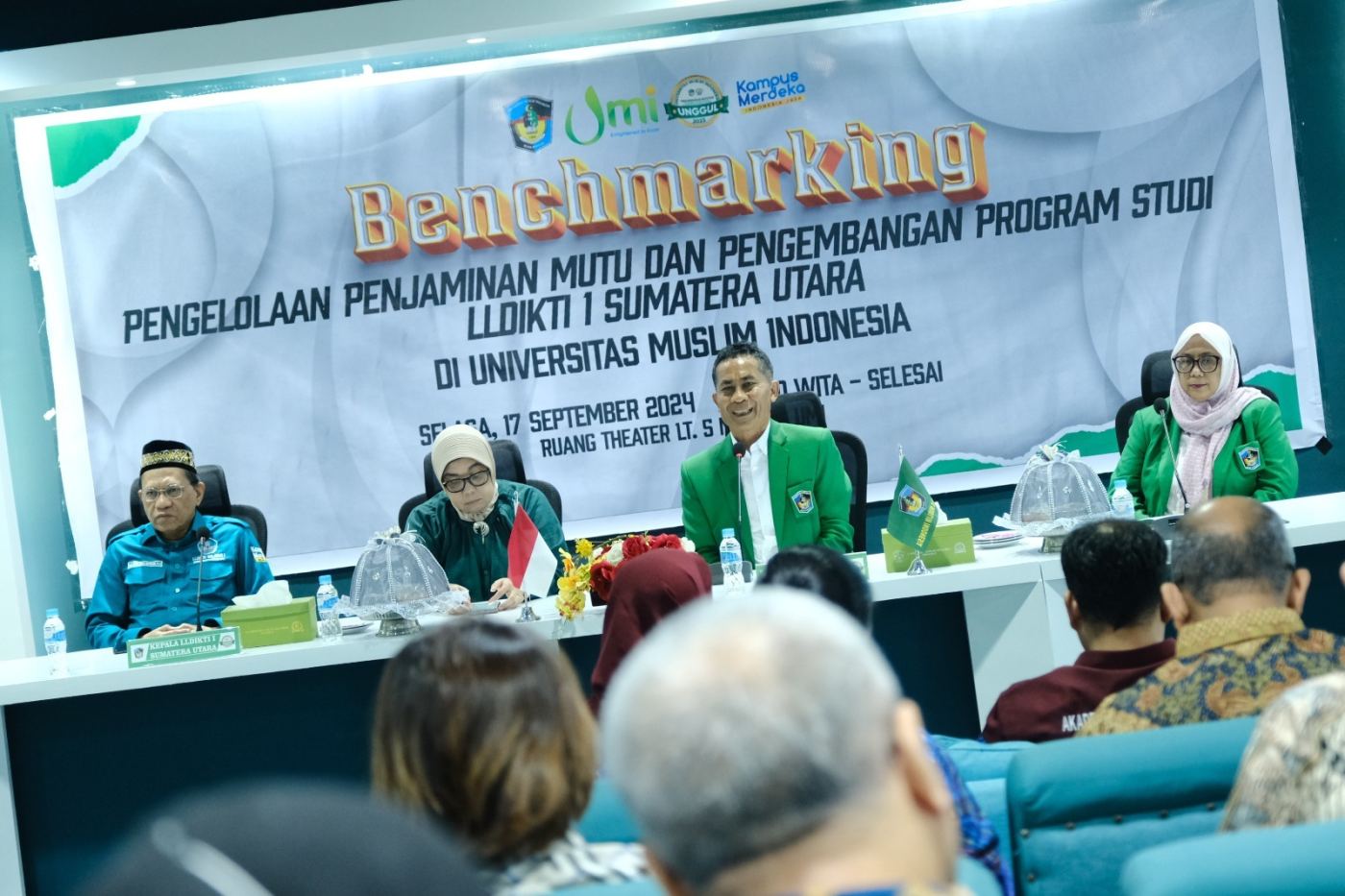 Diikuti Sejumlah PT, Rombongan LLDikti I Sumut Ingin Contoh Sistem Penjaminan Mutu UMI