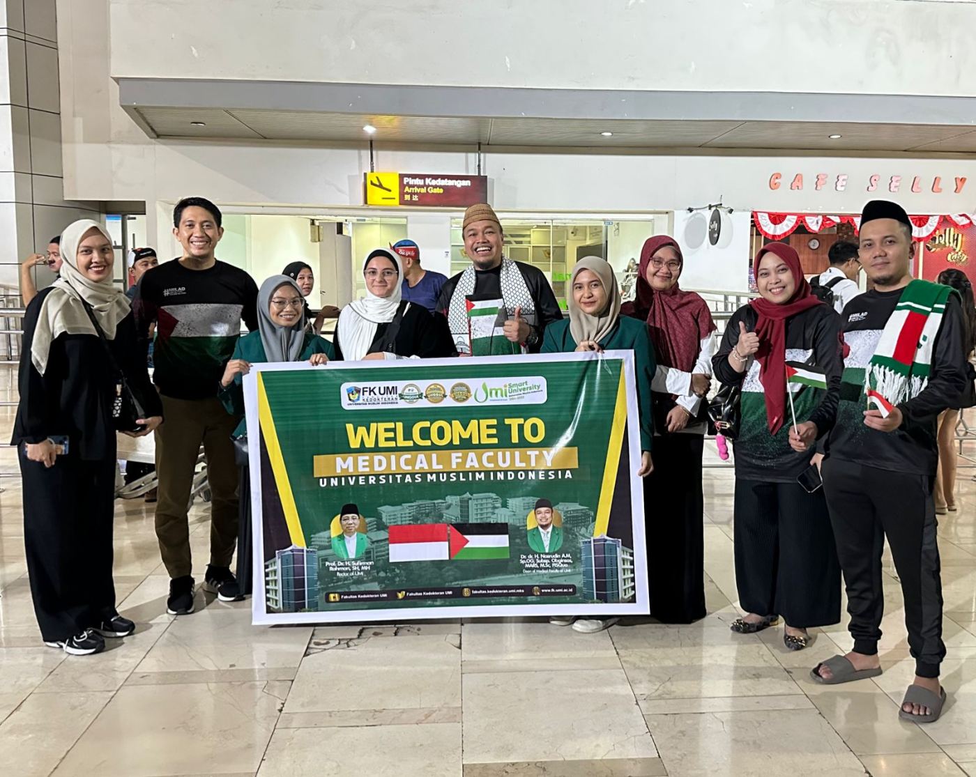 Dukung Perjuangan Palestina, UMI Berikan Beasiswa Warga Palestina Kuliah di FK, Nour Arafah: Terima Kasih Pimpinan UMI
