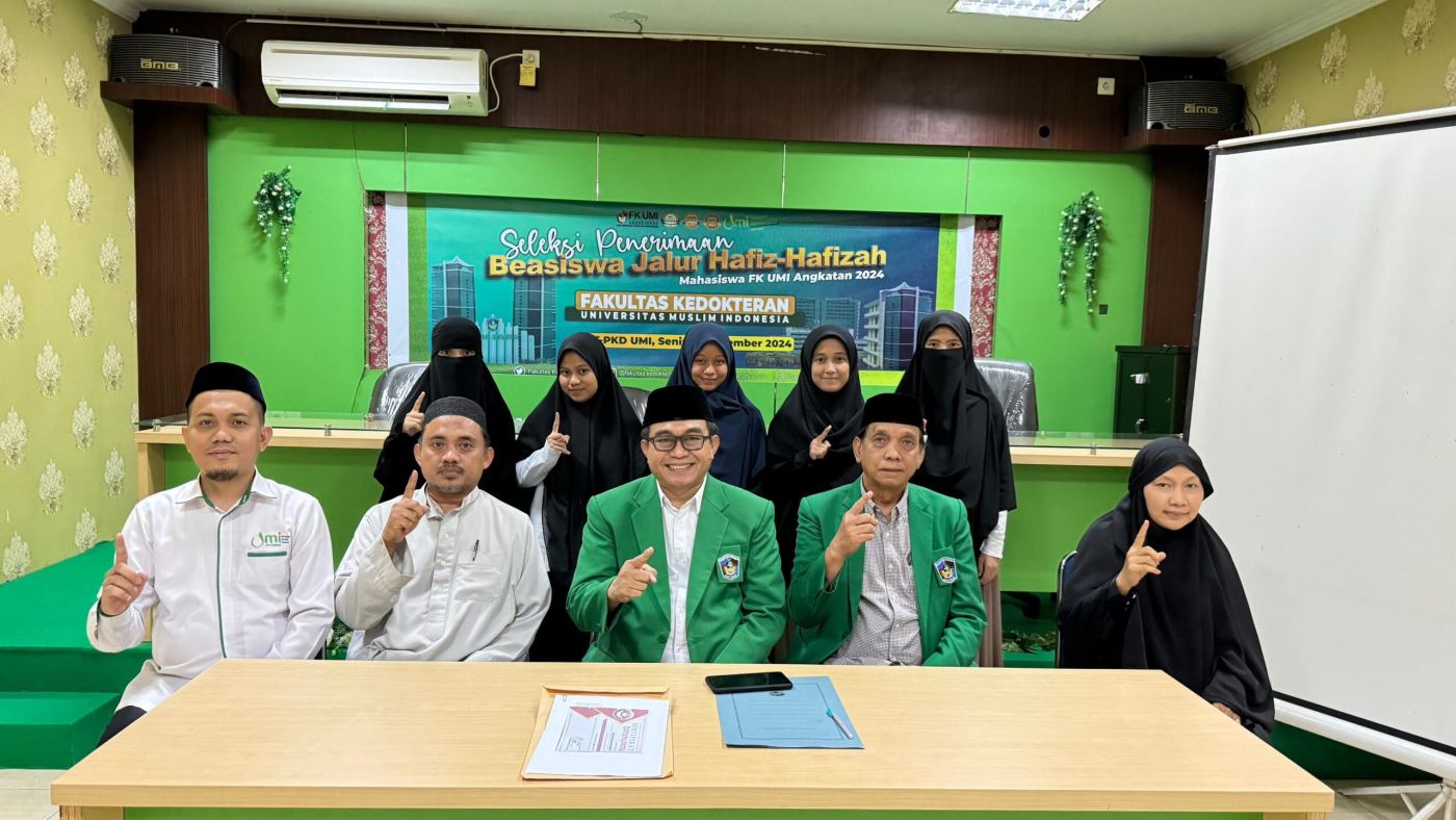 FK UMI Seleksi Calon Maba Penerima Beasiswa Jalur Tahfizh/Tahfizhah Tahun 2024
