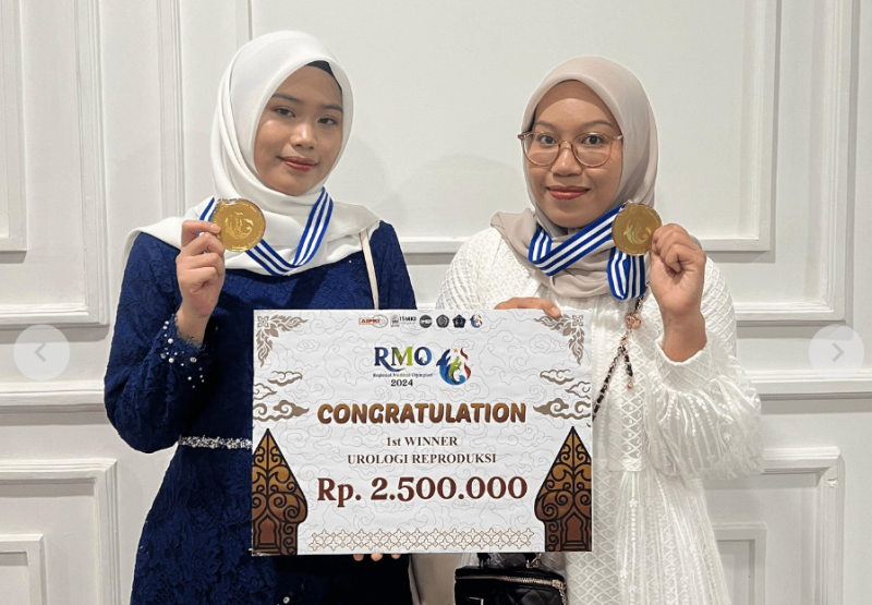 Mahasiswa FK UMI Raih Medali Emas Pada RMO 2024