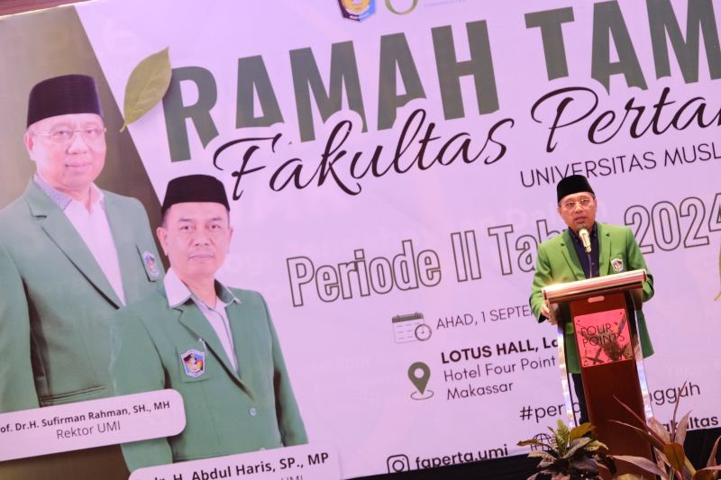 Fakultas Pertanian UMI Gelar Ramah Tamah Wisuda Periode II Tahun 2024, Rektor : Tunjukkan Identitas ke-UMI-an Dimanapun Berada