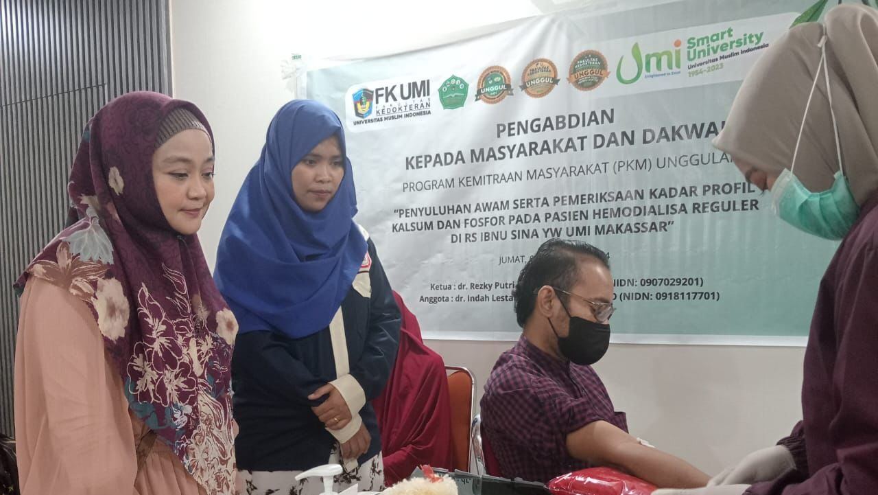 RS Ibnu Sina YW UMI – FK UMI Gelar Seminar Gangguan Mineral dan Tulang pada Penyakit Ginjal Kronik
