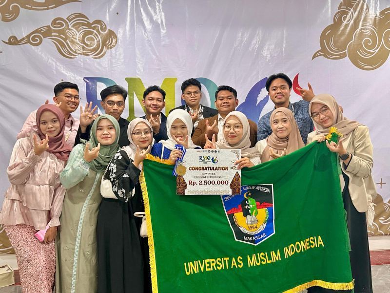 Diikuti PTN PTS Unggulan di Indonesia, UMI Raih Medali Emas Cabang Urologi-Reproduksi di RMO 2024