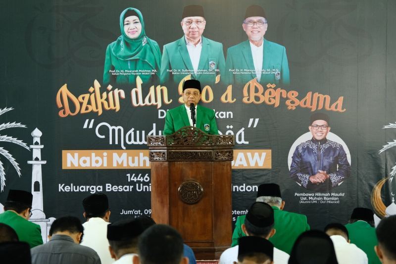 UMI Gelar Dzikir dan Doa Dirangkaikan Peringatan Maulid Nabi Muhammad SAW 1446 H