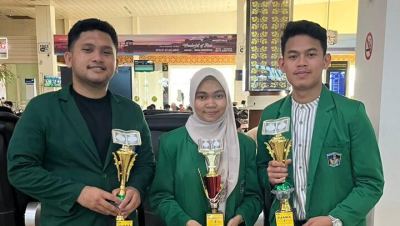 Mahasiswa FK UMI Sabet Juara 1 Cabang Tahfiz dan Juara 2 Dai pada MTQ Internasional Riau