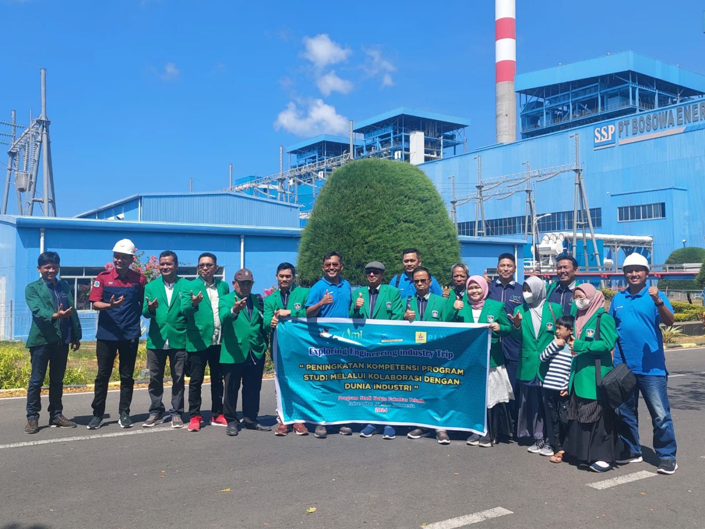 Tingkatkan Kolaborasi, Prodi Elektro UMI Adakan Kunjungan ke PLTU Jeneponto,