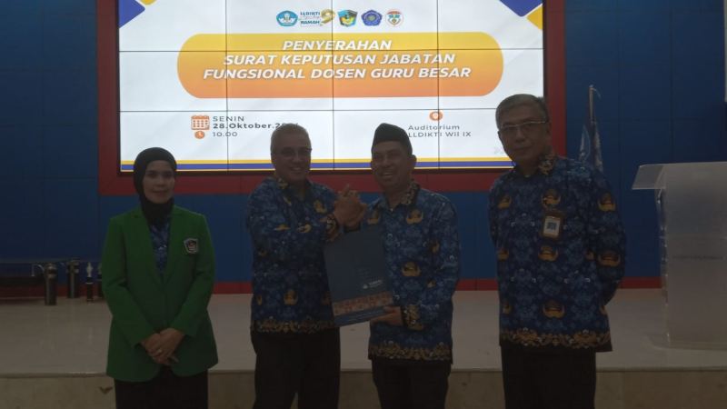 Guru Besar UMI Bertambah, Prof. Andi Asrina Pakar Promosi Kesehatan dan Perilaku Kesehatan