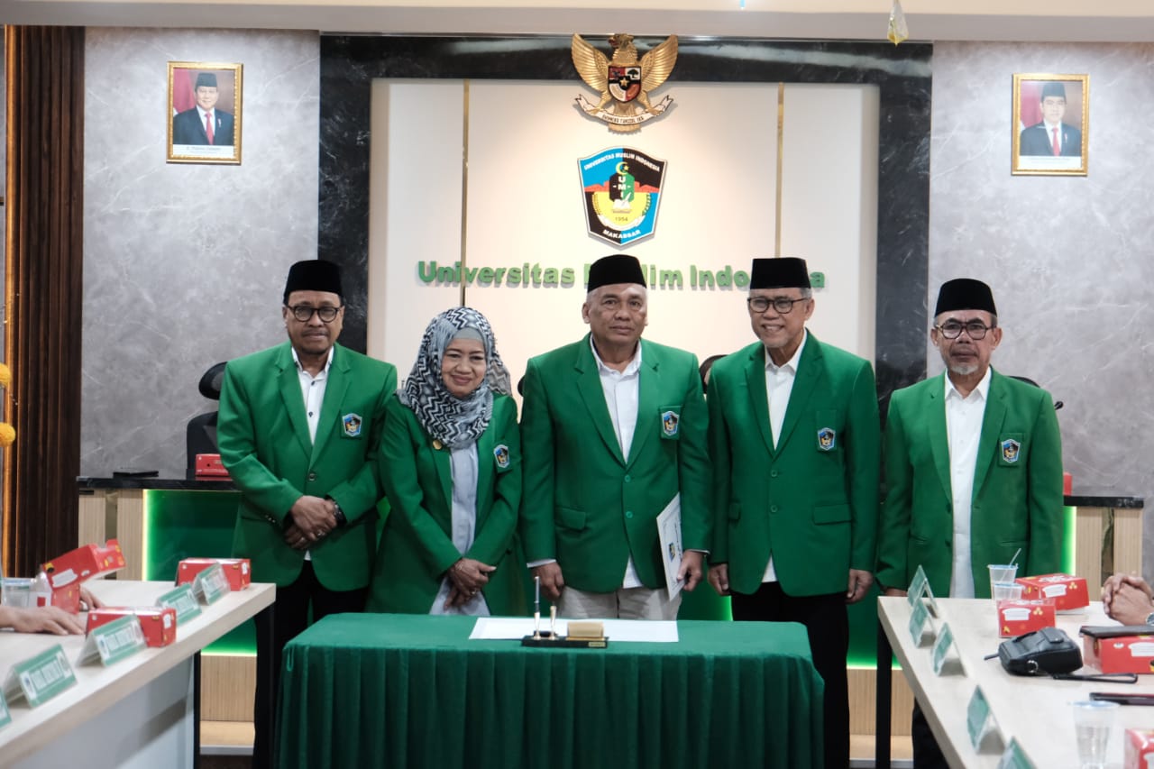Prof. Dr. Ir. H. Dirgahayu A. Lantara, MT.,IPU.,Asean Eng. Jabat Plt. Wakil Rektor I UMI