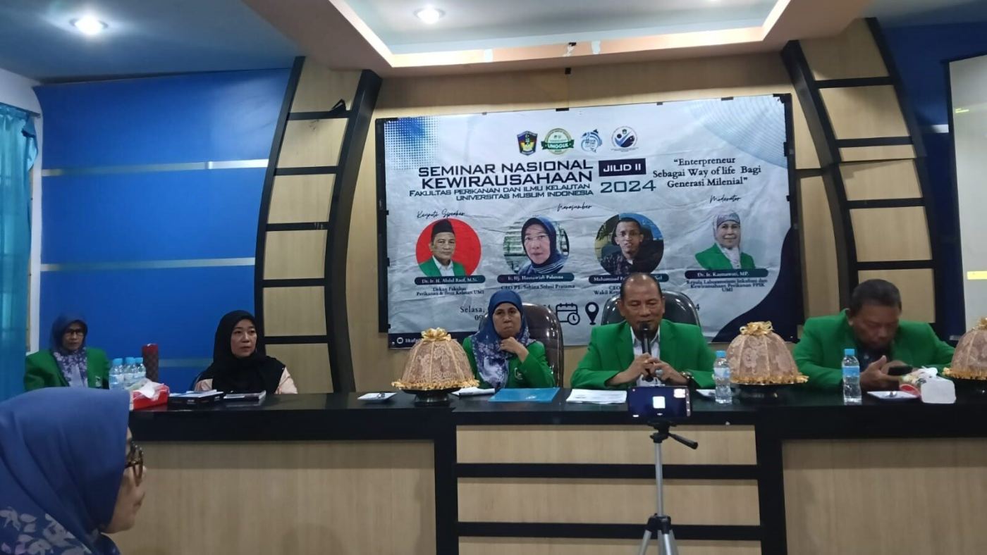 Seminar Nasional FPIK UMI 2024, Hadirkan Dua Alumni Sukses