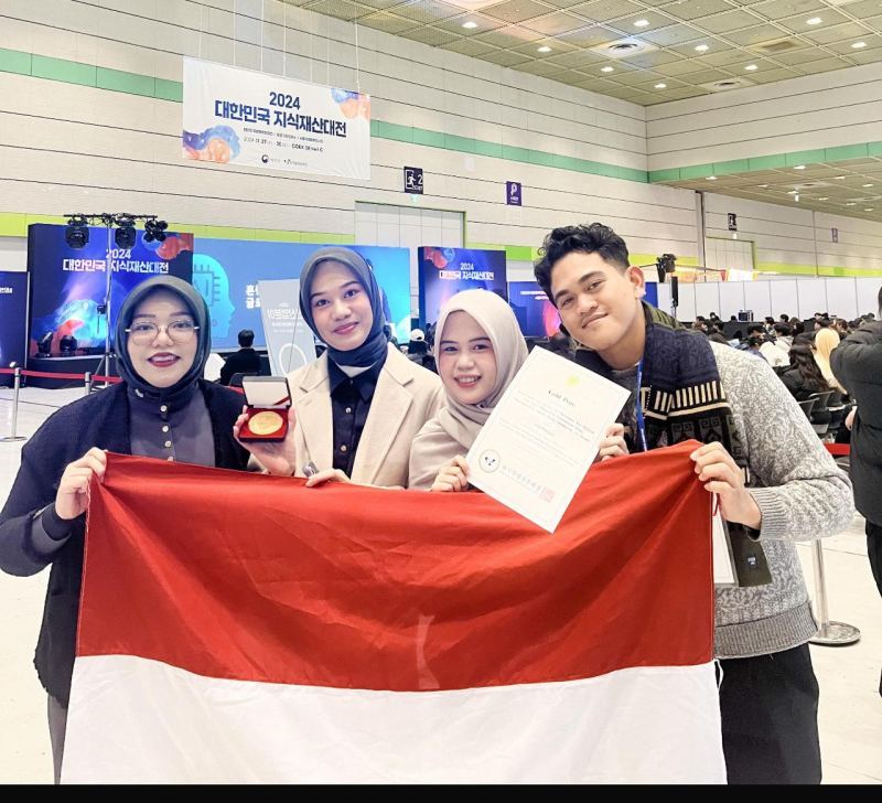 Mahasiswa UMI Menangkan Gold Prize Seoul International Fair di Korea Selatan