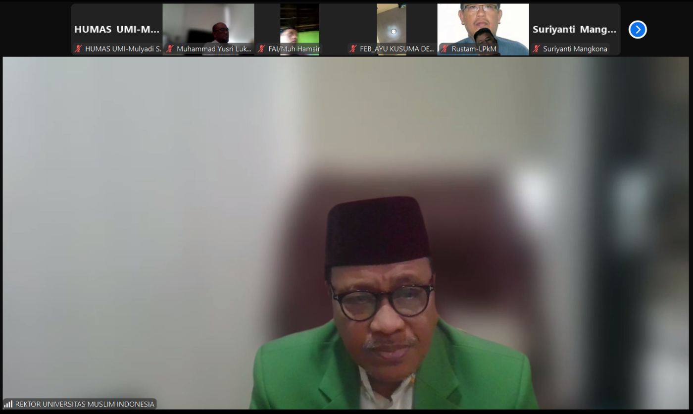 Pembekalan KKN Tematik/Profesi, Rektor UMI Tekankan Pentingnya Karakter