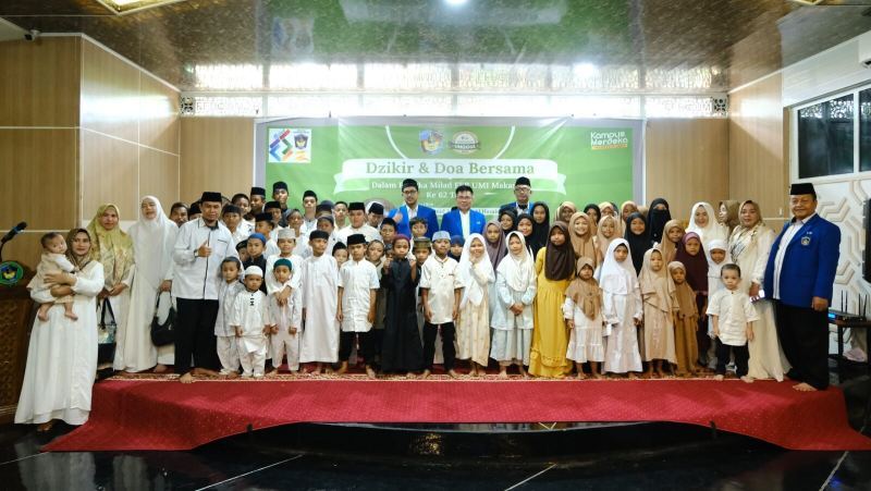 Peringati Milad ke-62, FEB UMI Gelar Dzikir dan Doa Bersama IKA dan Anak Panti Asuhan