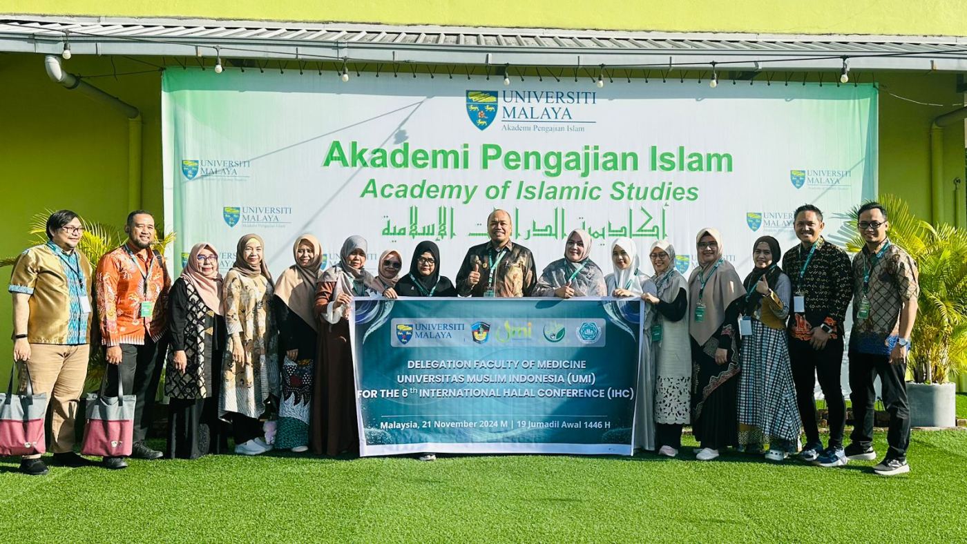Tim Peneliti FK UMI Raih The Best Presentation The IC- 6th on Halal UMI di Malaysia