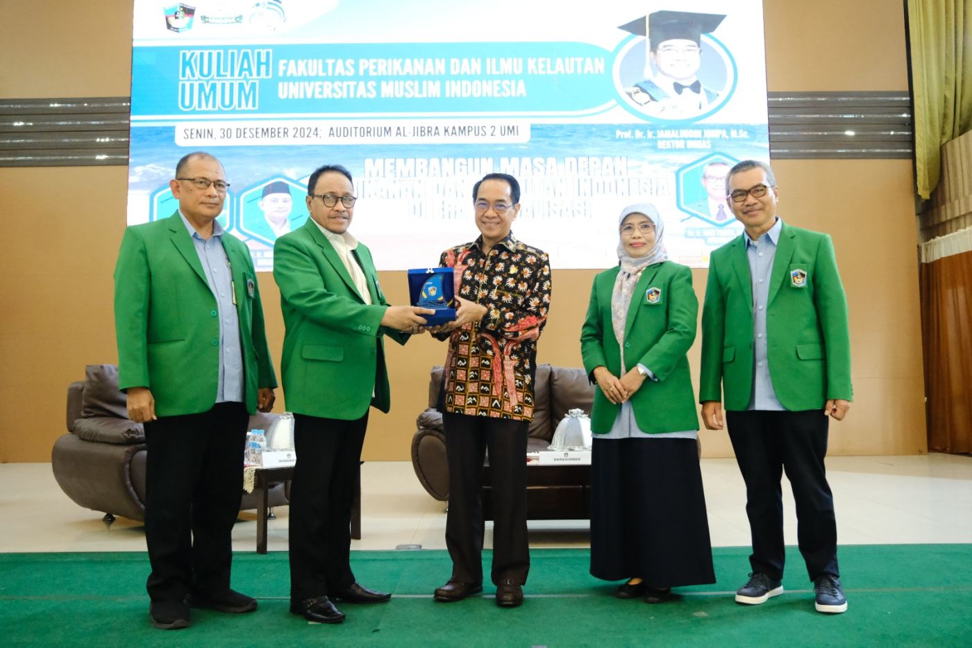 Bahas Tantangan Masa Depan Perikanan dan Kelautan Indonesia, Kuliah Umum FPIK UMI Hadirkan Prof JJ