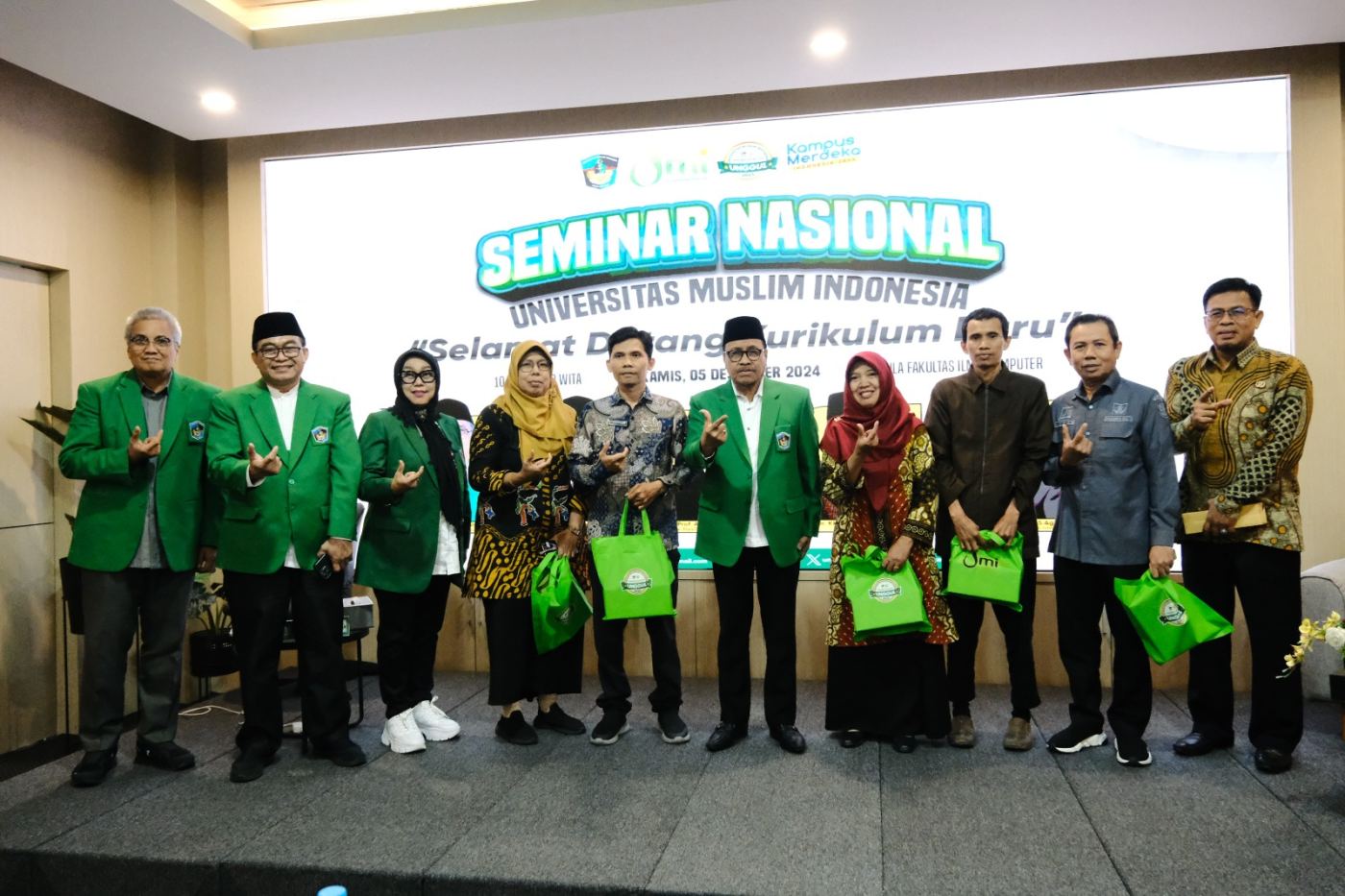 UMI Gelar Seminar Nasional Selamat Datang Kurikulum Baru, Kepala Sekolah dan Guru Diharapkan Implementasikan Perubahan