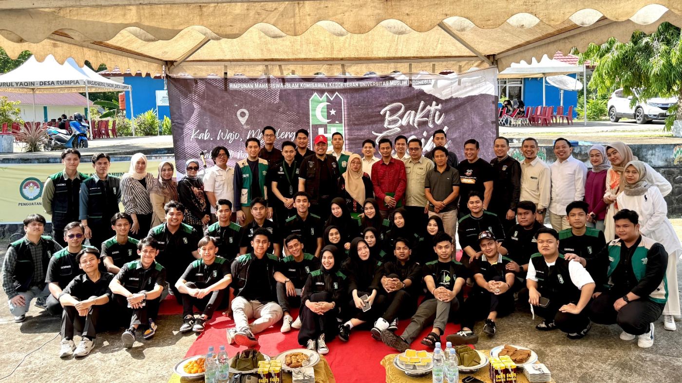 Mahasiswa FK UMI Gelar Bakti Sosial di Kab. Wajo Kerjasama HMI FK UMI