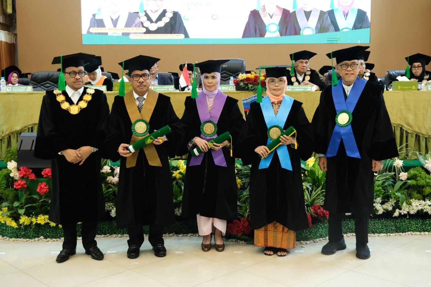 Kukuhkan 3 Profesor Baru, UMI Makin Kokoh Sebagai PTS Penyumbang Profesor Terbanyak