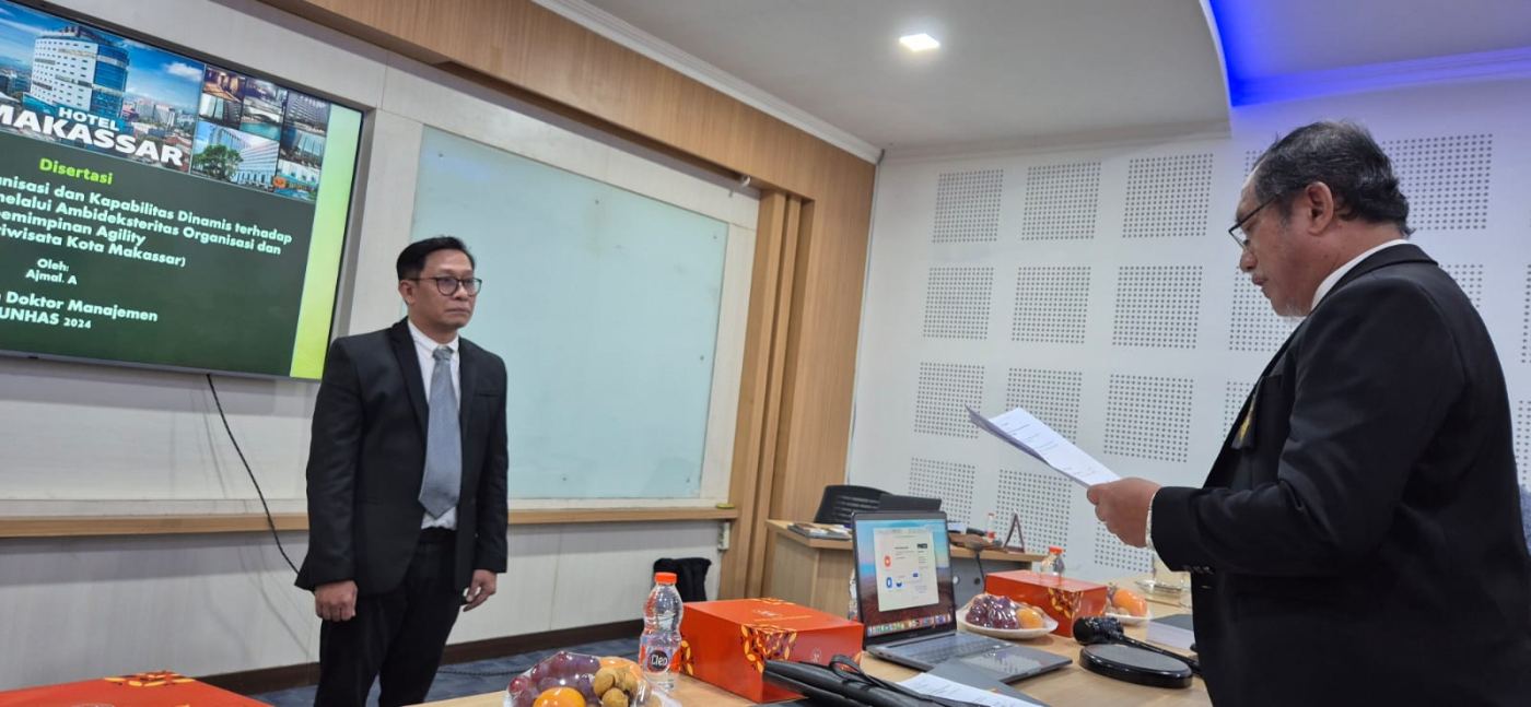 Teliti Bisnis Pariwisata Kota Makassar, Dosen FEB UMI Raih Gelar Doktor