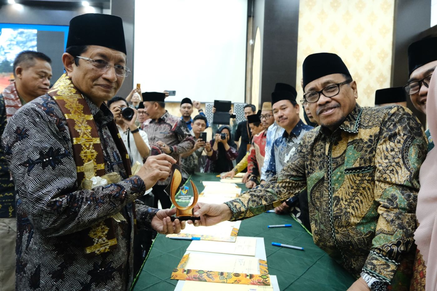 Disaksikan Menteri Agama RI, UMI dan Kanwil Kemenag Sulsel Resmi Perpanjang Kerjasama