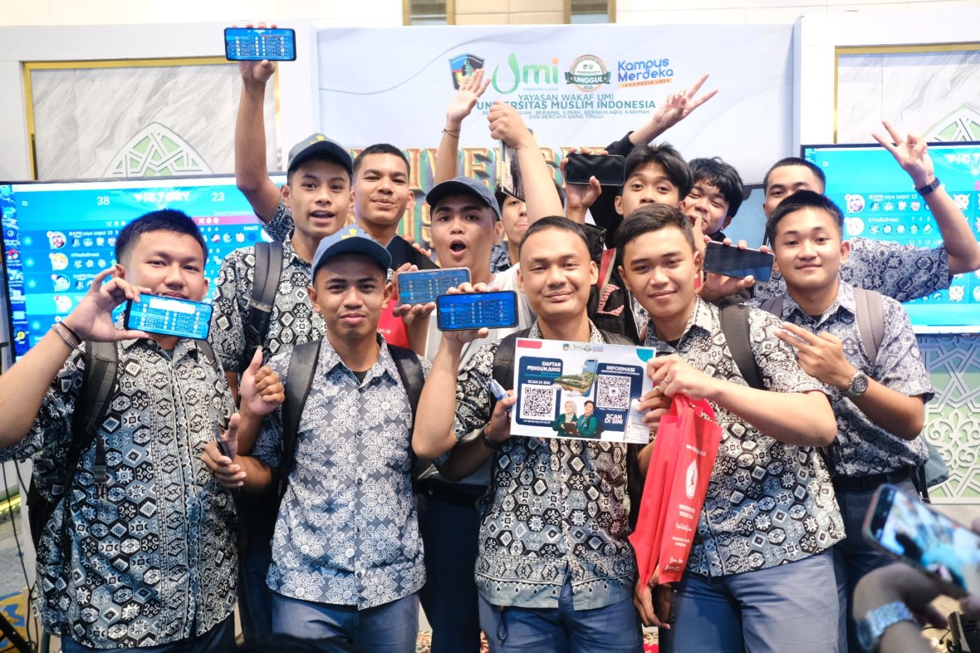 Pameran Pendidikan Sulawesi Expo 2025, Both UMI Dipenuhi Siswa Pecinta E-Sport Mobile Legend