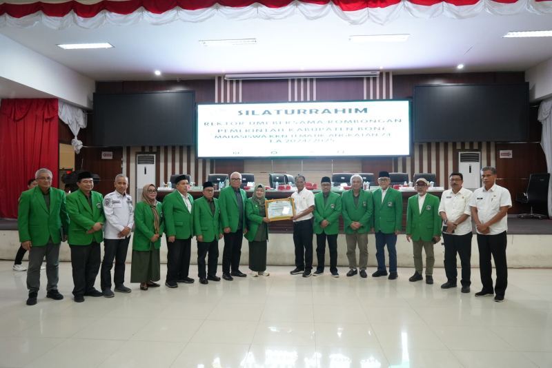 Pimpinan UMI Silaturrahmi Pemda Bone dan Mahasiswa KKN Tematik  Angk. 74. Sekda Bone: Kami Berharap, ke Depan Mahasiswa KKN UMI ditempatkan di Kab. Bone