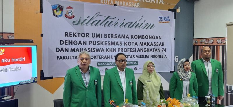 Kunjungan Rektor UMI  ke Pusksesmas Jongaya, Kadis Kesehatan Kota Makassar: Bangga sebagai Alumni UMI dan Sinergitas Kedua Lembaga akan terus berlanjut Tanpa Batas.