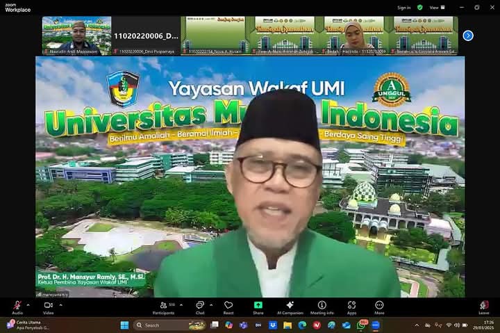 FK UMI Gelar GEN Tauziyah Ramadhan 1446 H., Ketua Pembina YW UMI Urai Energi Ramadhan dan Komitmen ke-UMI-an