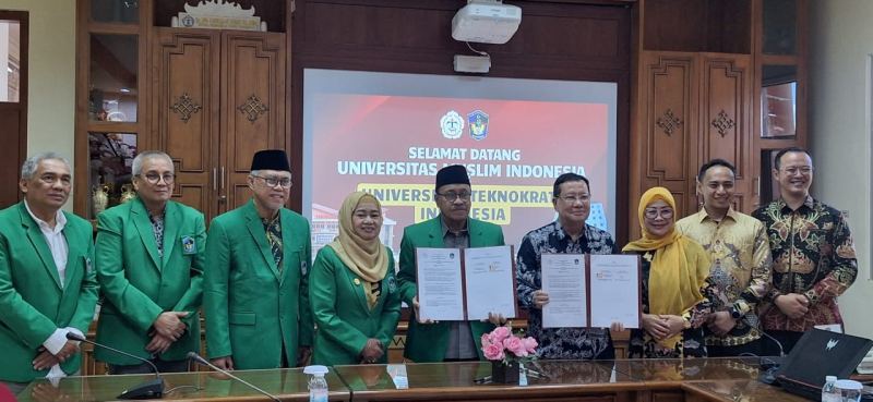 Perkuat Kolaborasi Teknologi dan Tridharma Untuk Mutu dan Inovasi Pendidikan TInggi, Universitas Muslim Indonesia  dan Universitas Teknokrat Indonesia Tandatangani Nota Kesepahaman Strategis   