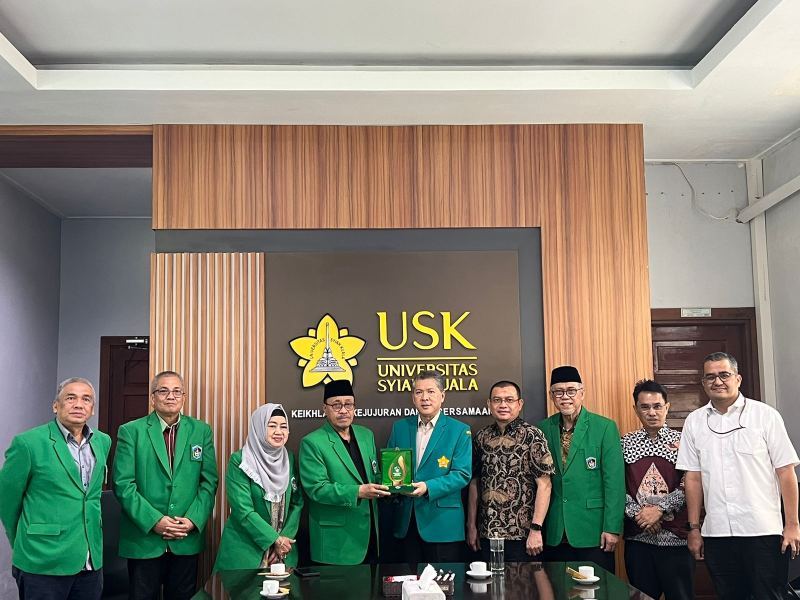 Pimpinan YW dan Rektor UMI Silaturrahmi ke USK,  Perkuat Kolaborasi Technopark dan Strategi Hilirisasi Nilam