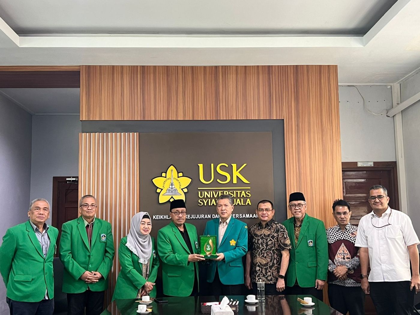 Pimpinan YW dan Rektor UMI Silaturrahmi ke USK,  Perkuat Kolaborasi Technopark dan Strategi Hilirisasi Nilam