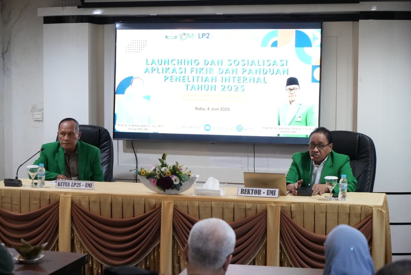 LP2S UMI Launching Aplikasi FIKIR, Kinerja Penelitian Meningkat dan Raih Peringkat Teratas LLDIKTI Wilayah 9