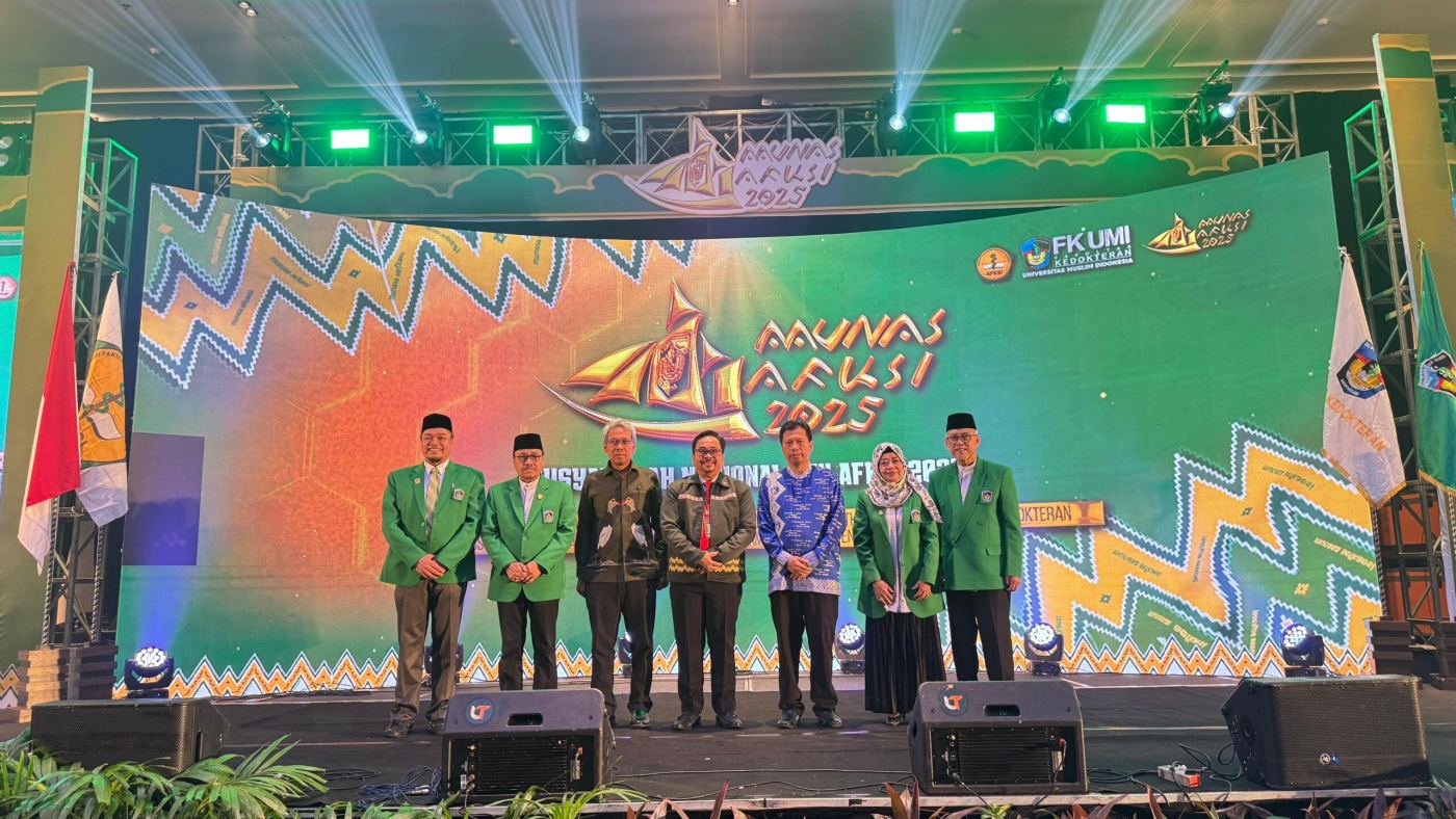Tuan Rumah Munas AFKSI 2025, FK UMI Membuka Kegiatan dengan International Conference