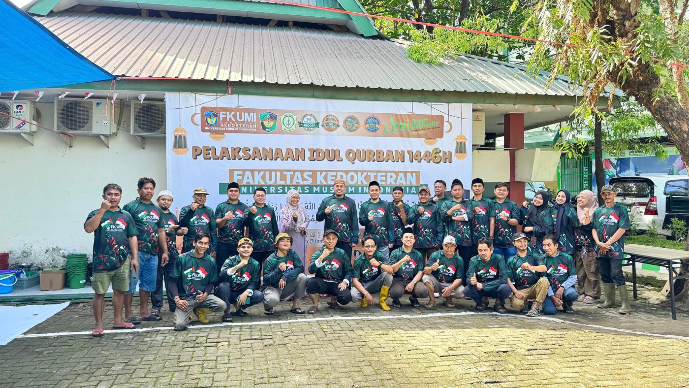Fakultas Kedokteran UMI dan IKA FK Gelar Kurban Bersama:Pererat Solidaritas dan Silaturahim.
