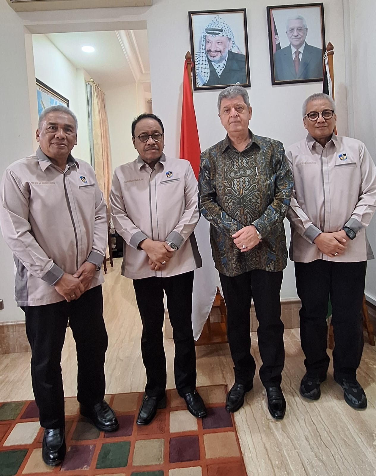 Dubes Palestina Terima Rektor UMI, Siap Hadir Peringatan Milad ke-71 di Kampus UMI