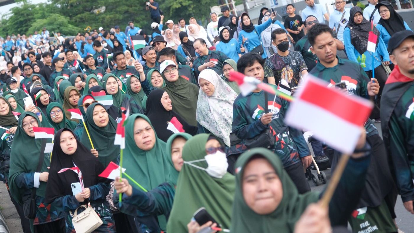 Pernyataan Sikap Dukung Palestina hingga Undian Doorprize Hiasi Jalan Santai Milad 71 UMI dan Peringatan Tahun Baru Islam