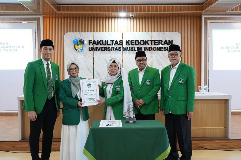 Direktur Pelayanan Medik dan Keperawatan RS. Ibnu Sina YW-UMI Dilantik 2025-2028, Direktur Utama : Restrukturisasi Pejabat Lingkup RS. Ibnu Sina YW-UMI Untuk Memberikan Pelayanan Paripurna