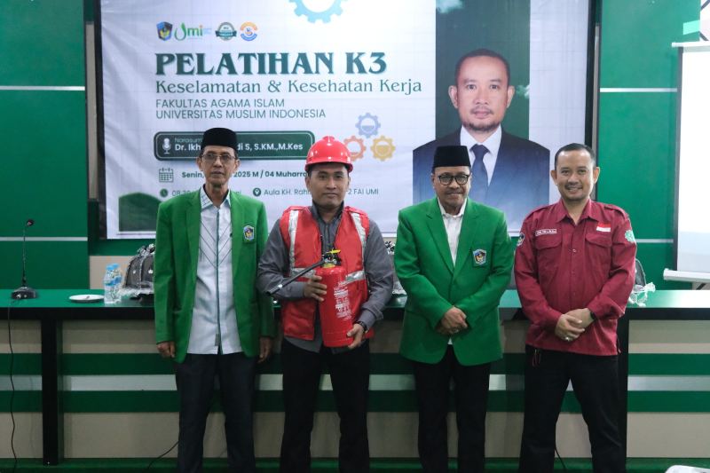 FAI UMI Gelar Pelatihan Keselamatan dan Kesehatan Kerja