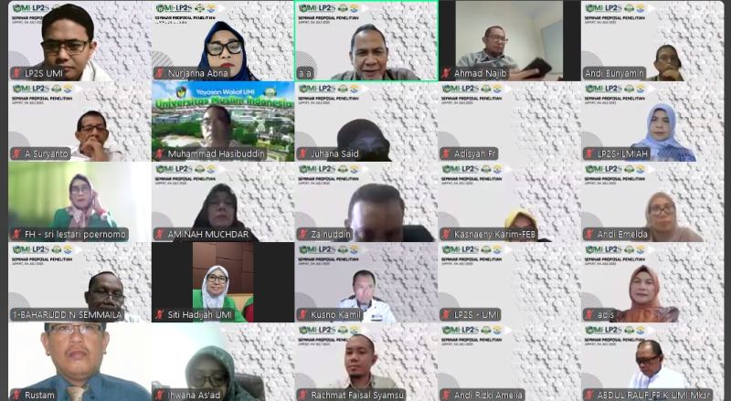 Penyamaan Persepsi Reviewer : Langkah Strategis LP2S UMI Tingkatkan Mutu Penelitian
