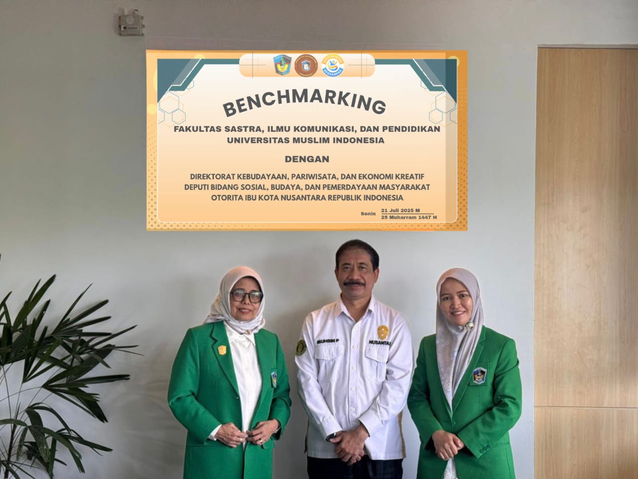 Terapkan Kurikulum OBE TA. 2025/2026, FSIKP UMI Gelar Benchmarking Direktorat Kebudayaan, Pariwisata dan Ekonomi Kreatif Otorita IKN