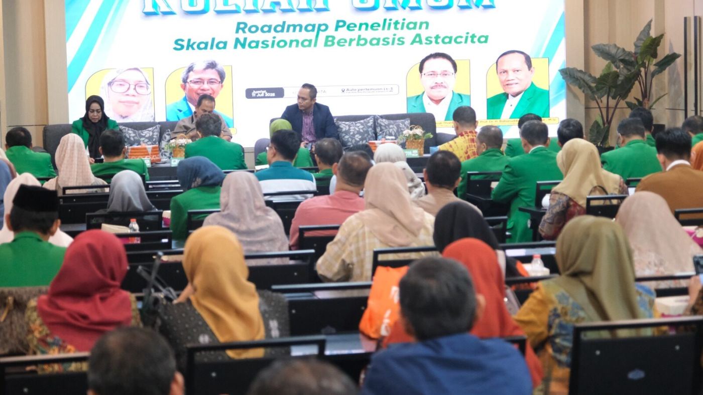 Rektor UMI Buka Kuliah Umum Roadmap Penelitian Skala Nasional Berbasis Astacita