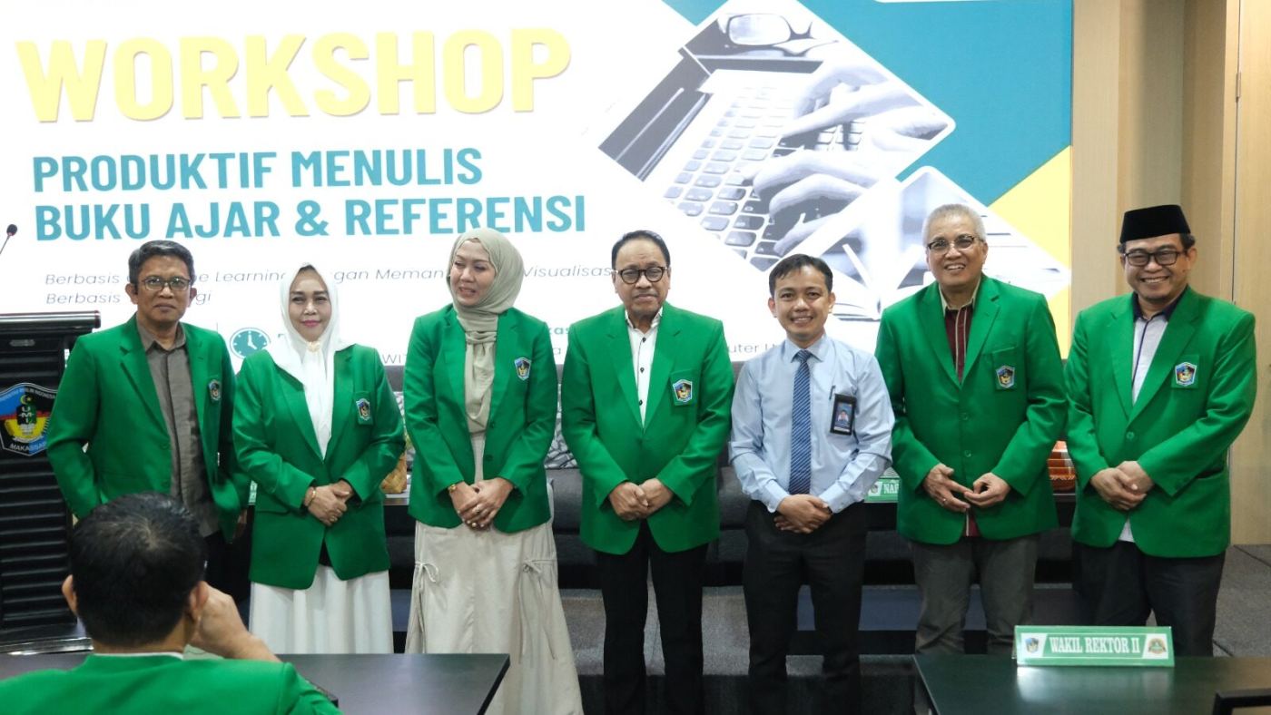 Bersama Nasmedia, PJP UMI Gelar Workshop Produktif Menulis Buku Ajar dan Referensi