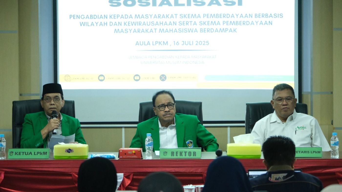 LPKM UMI Gelar Sosialisasi Pengabdian Masyarakat 2025